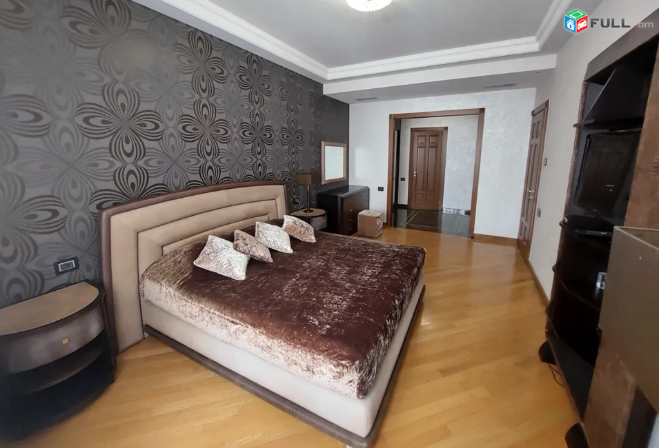 IN0580 Վարձով 3 սենյականոց բնակարան նորակառույց շենքում Հյուսիսային պողոտայում