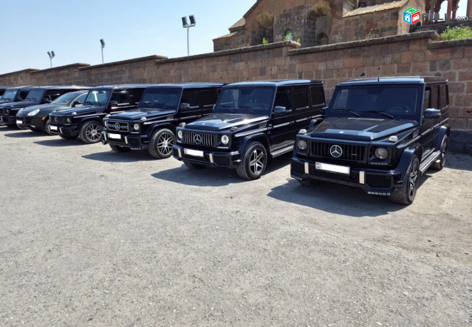 Վարձույթ G63 AMG պռակատ յաշիկ brabus gelik գելիկ гелик օրավարձով G55 G500 հարսանեկան հարսանիք