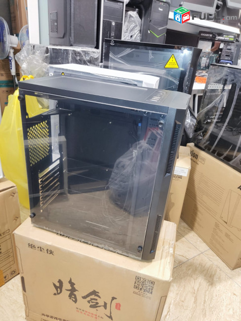 Խաղային համակարգչի իրան PT Hidden Sword Black computer case